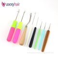 Hair extension Tool Crochet Hooks Weave Knitting Knit Braid Needle Craft Hair Lock Hair Braid Needle Sewing accessories